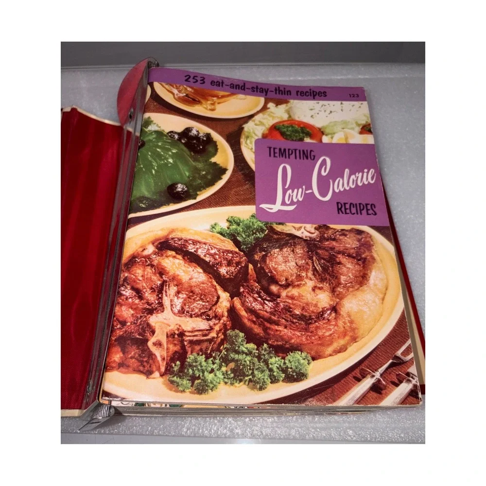 Cooking Magic Step-by-Step Book Binder Cookbook 1956